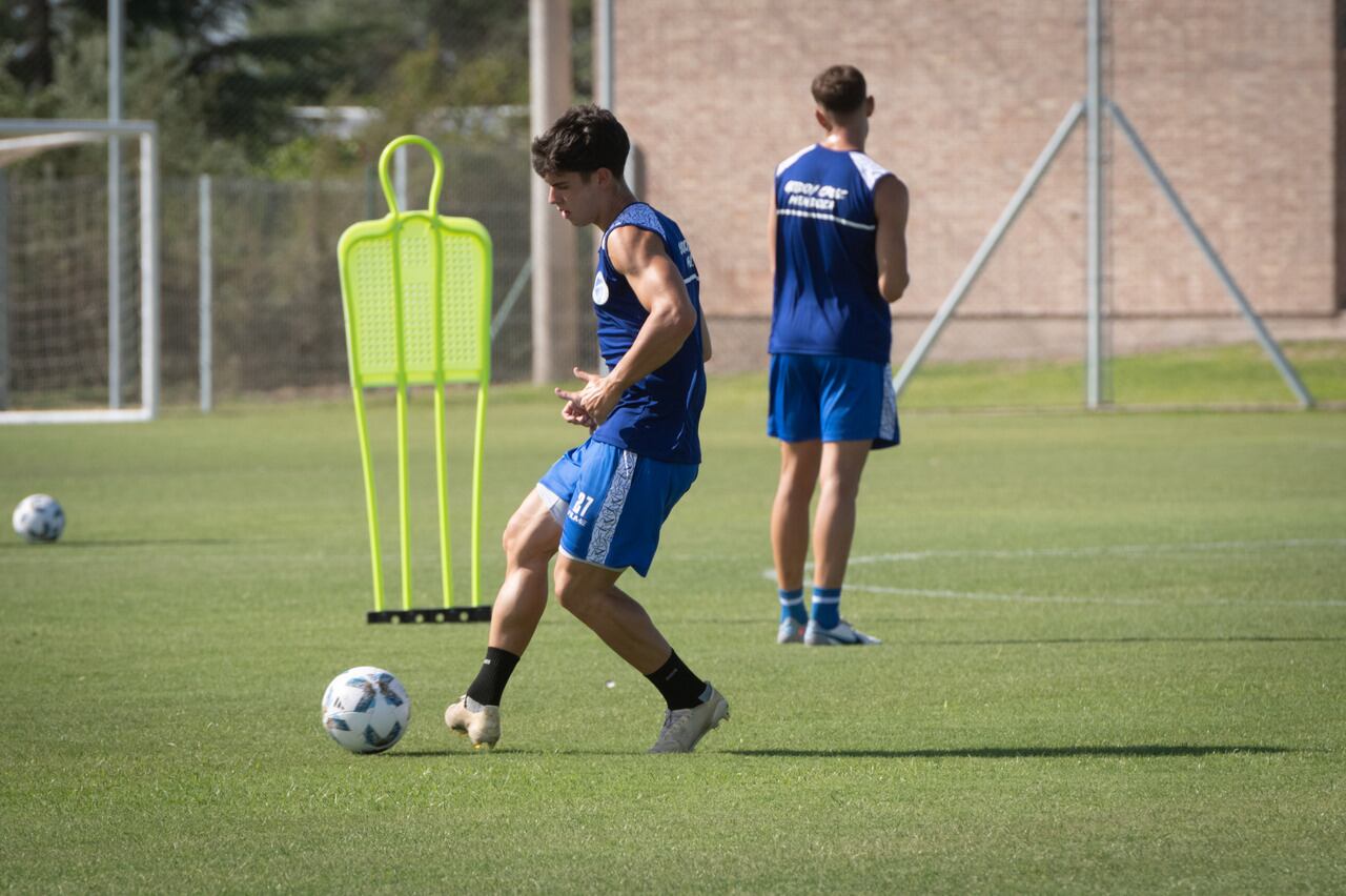 Comenzó la pretemporada de Godoy Cruz Antonio Tomba en Coquimbito. Foto: Ignacio Blanco / Los Andes 