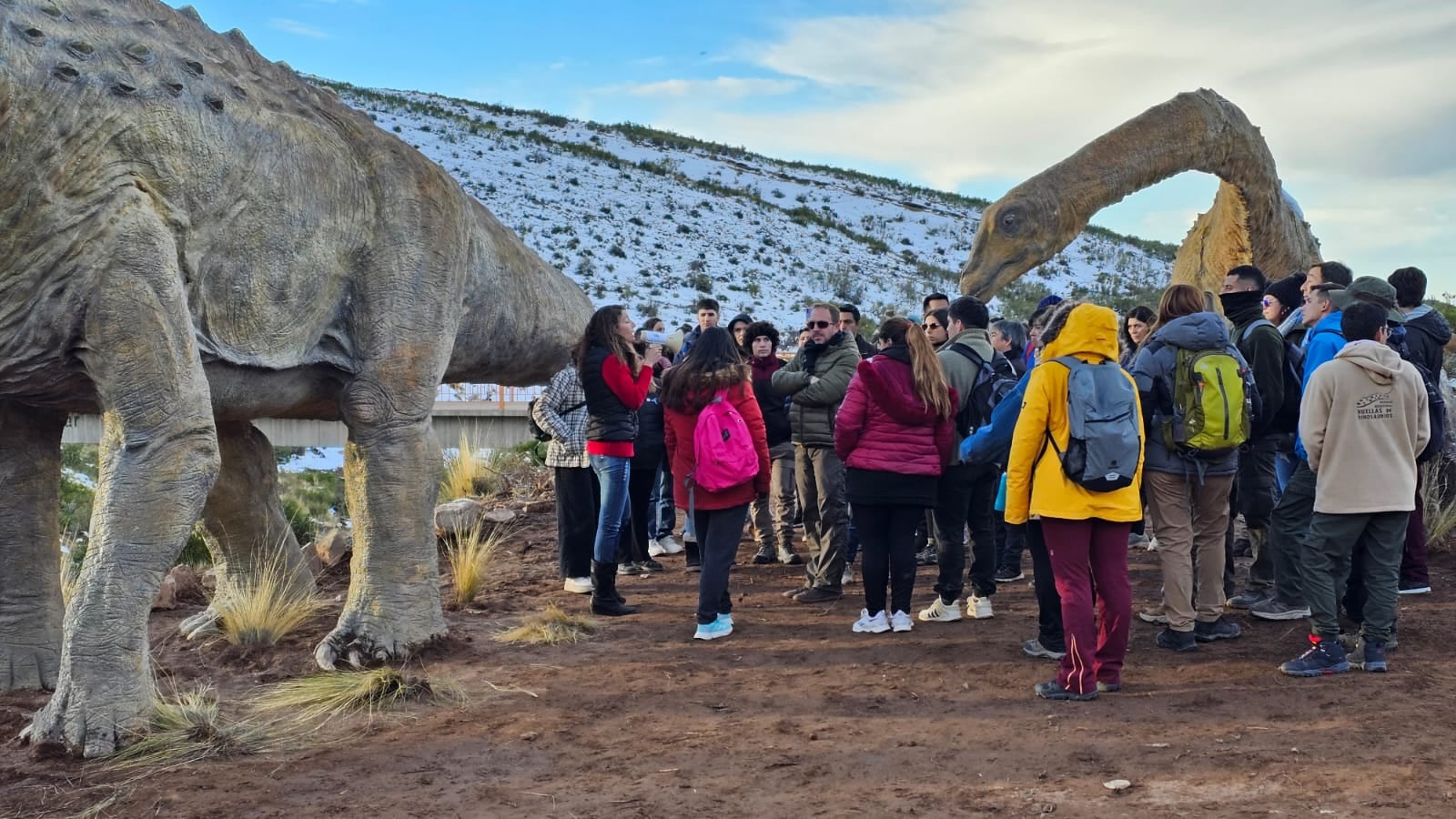 Dinosaurios en Mendoza: 9 especies que habitaron en Mendoza y cómo es el “Jurassic Park mendocino”. Foto; Gentileza María Belén Tomaselli