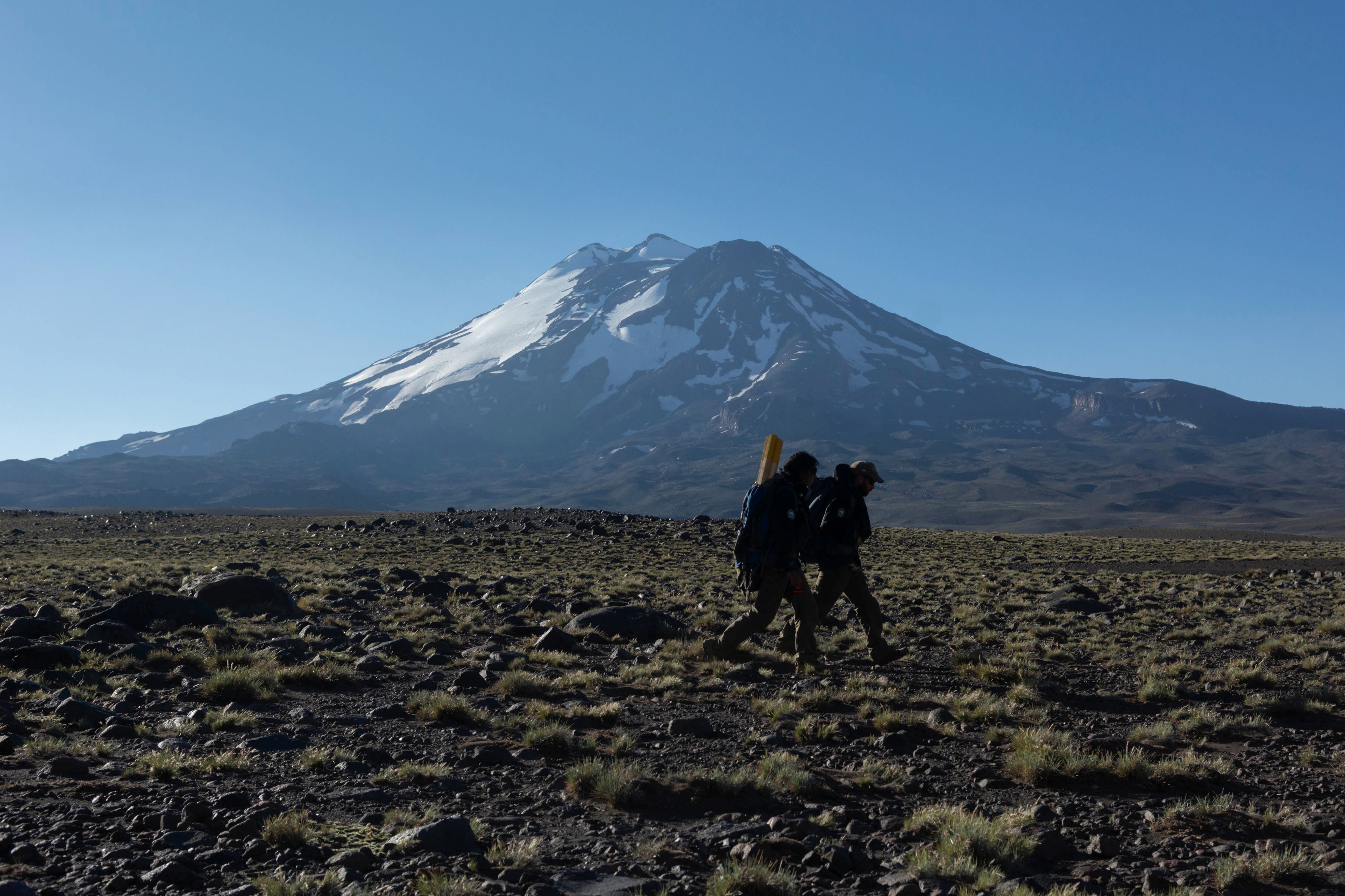 Paso a Chile por la Laguna del Diamante: quieren habilitarlo provisoriamente para el próximo verano. Foto: Archivo Los Andes