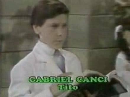 Gabriel Canci fue Tito Zabaleta en "Señorita Maestra"