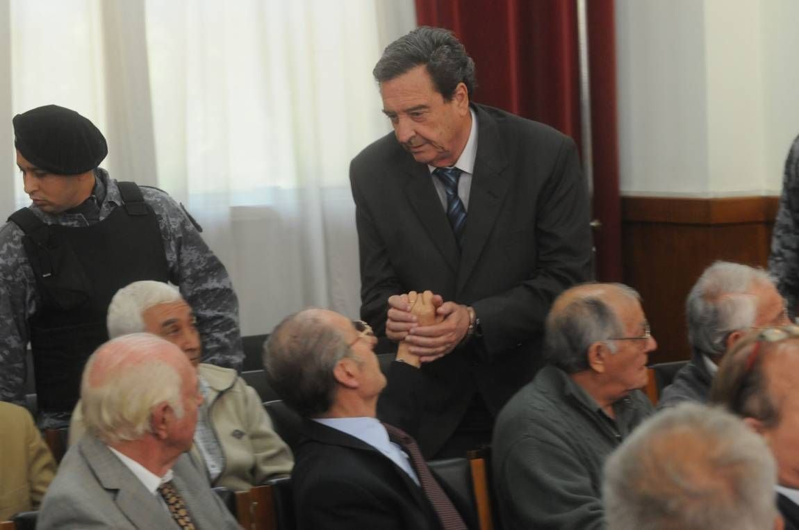  Otilio Romano durante un juicio por lesa humanidad en 2014. 