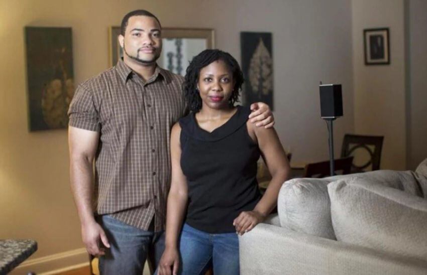 
Jaleesa Jackson y Chiedozie Uwandu pasaron unas vacaciones de terror. | The Boston Globe
   