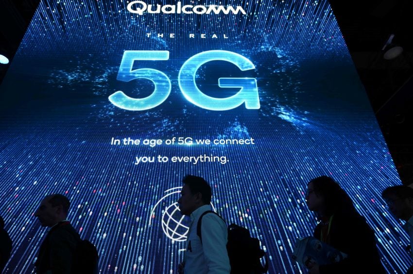 
    La presentación de la Internet 5G para móviles fue otra de las grandes aracciones del CES - AFP
   