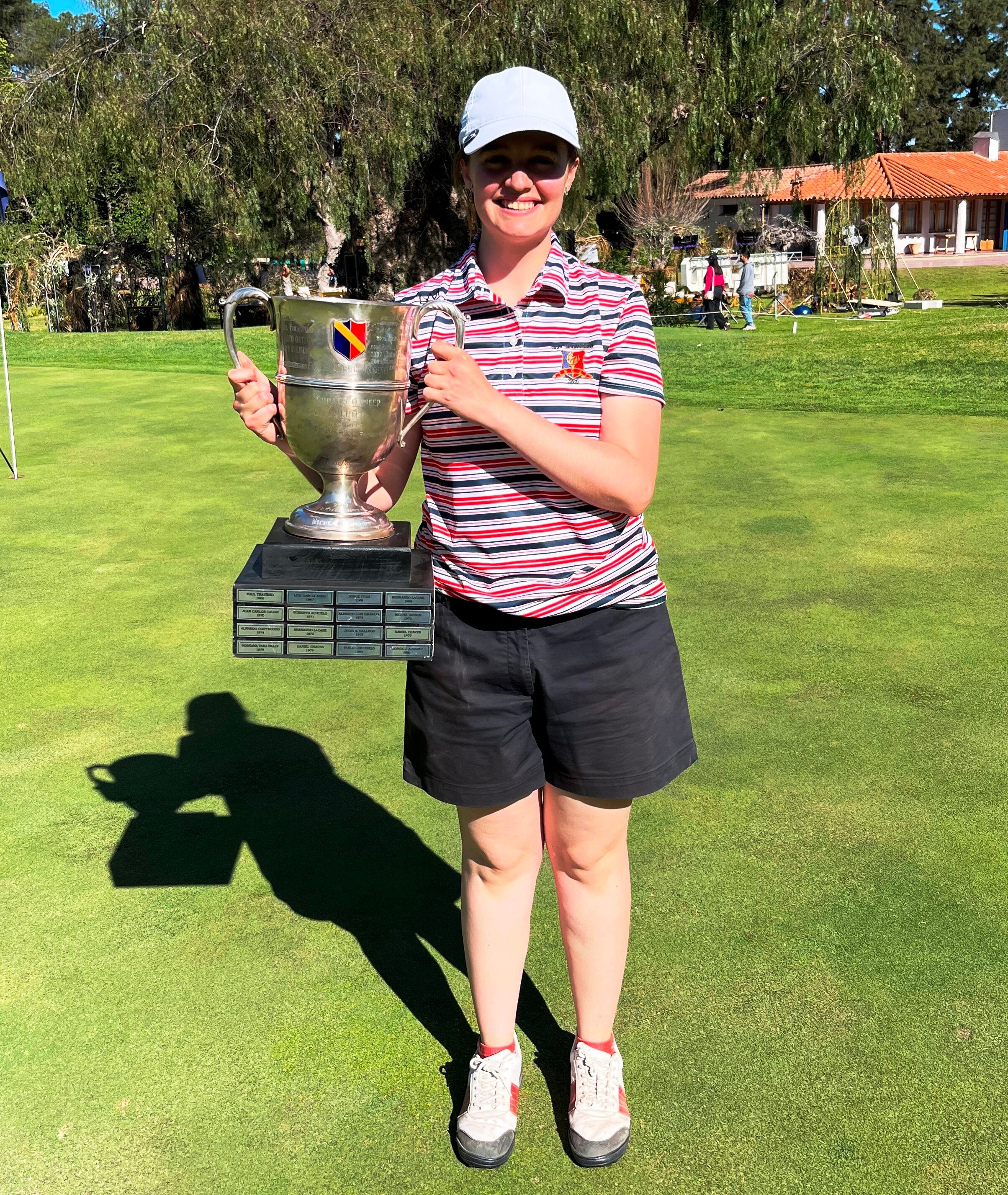 Celeste Cañada, ganadora de la Copa López.