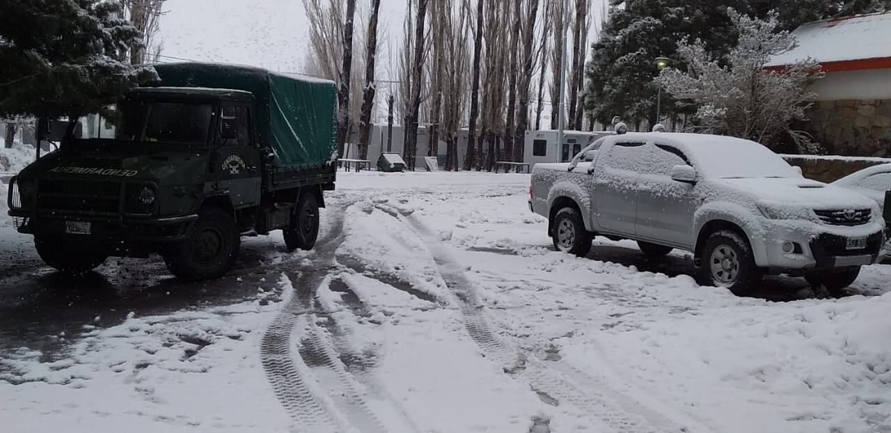 Nevadas en el sur provincial