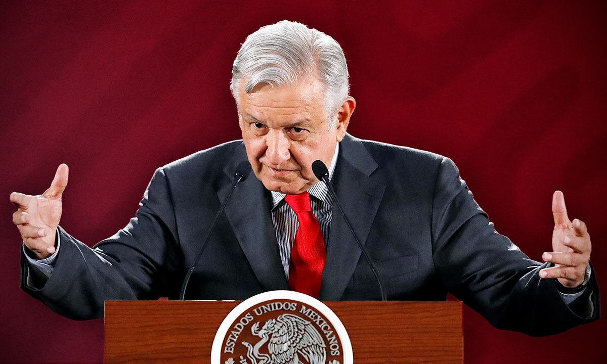 Andrés Manuel López Obrador, presidente de México.