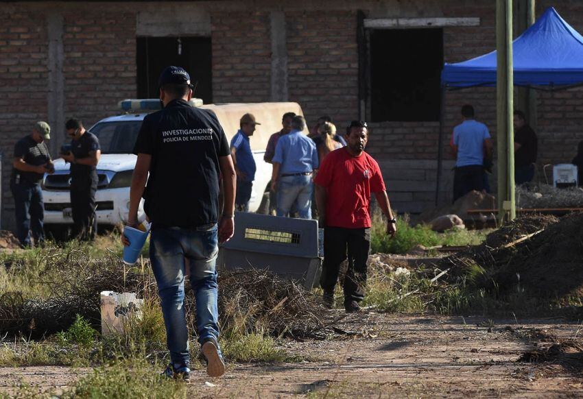 
Hallazgo. La casa donde aparecieron los cadáveres de la madre y la tía. | Los Andes
   