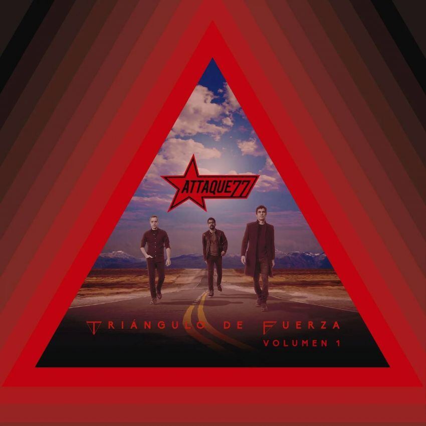 
Triángulo de fuerza | EP y álbum llevan el mismo arte de tapa.
   