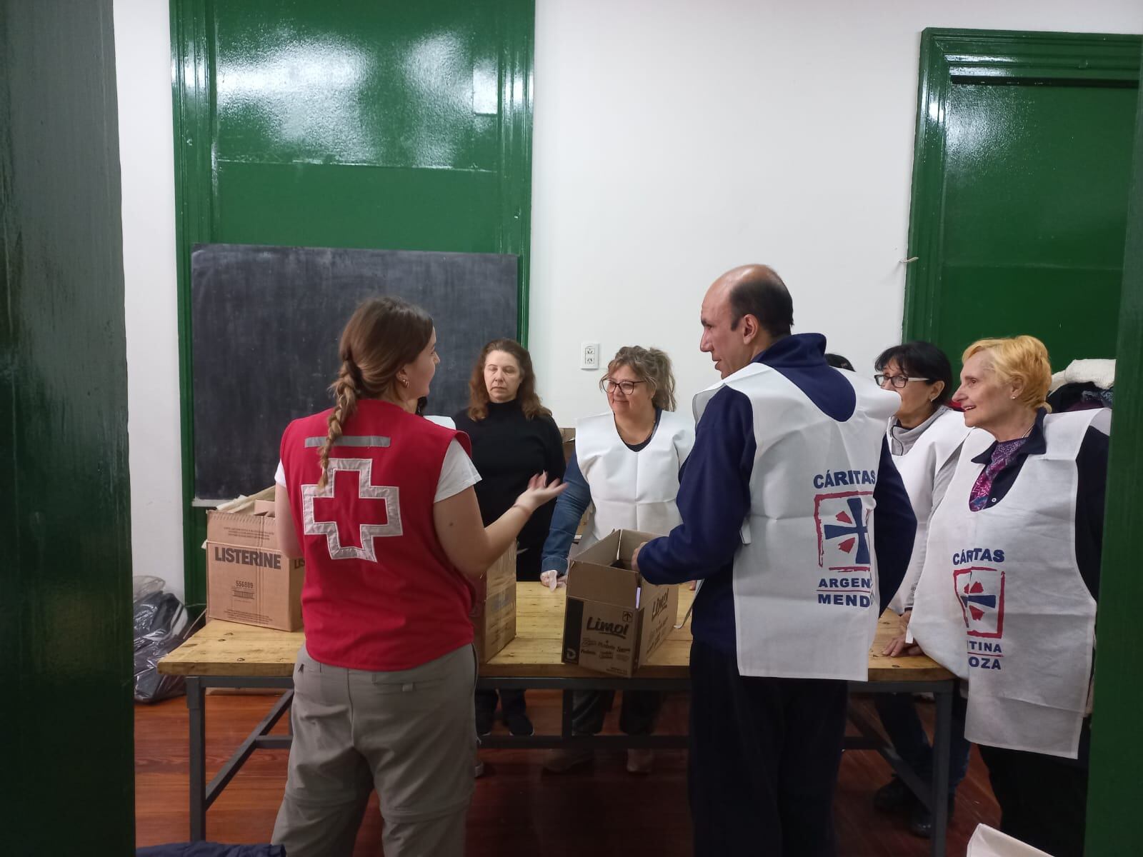 Por y para los que menos tienen y más necesitan: así es el trabajo de la Cruz Roja en Argentina. Foto: Gentileza Crus Roja Mendoza