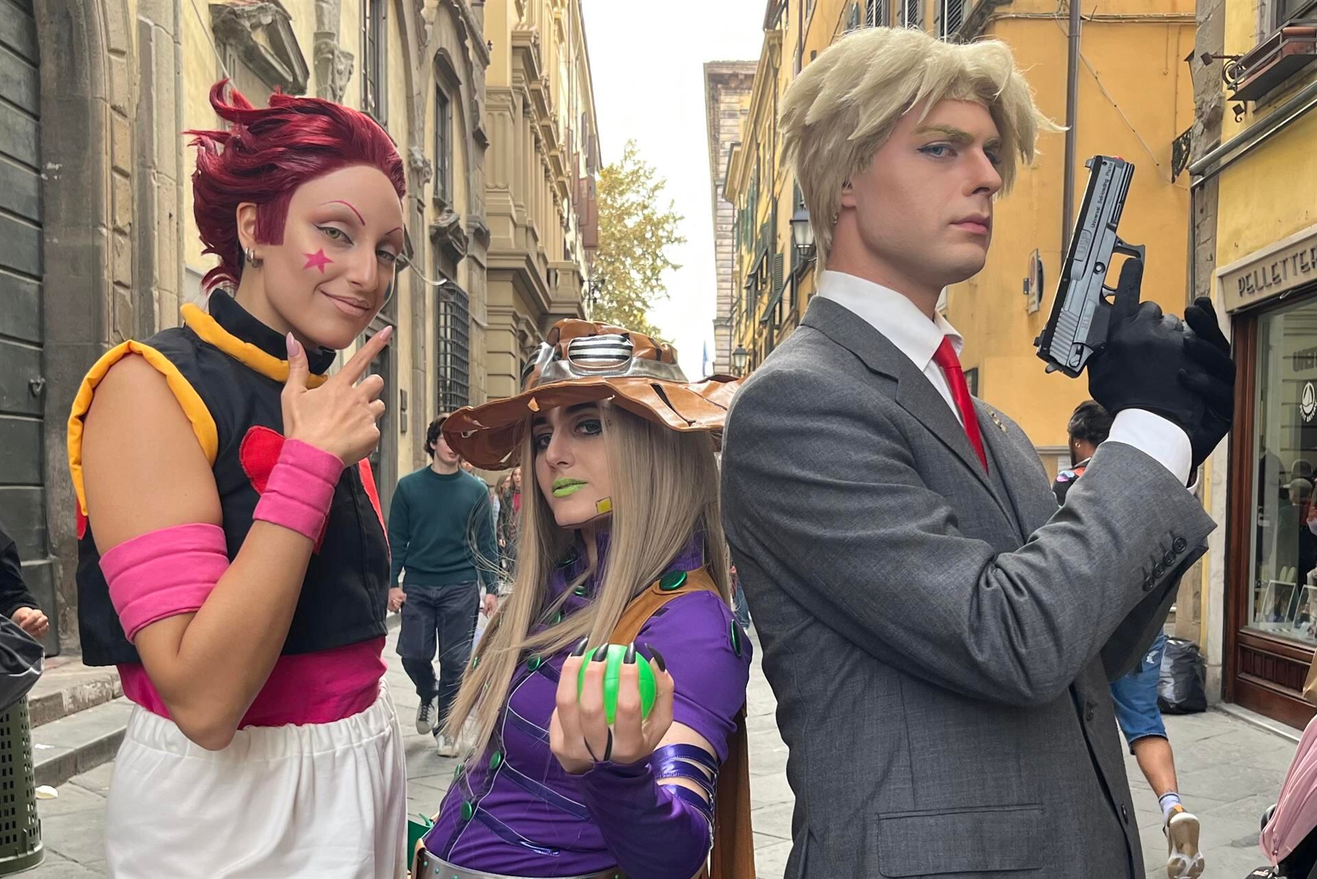 Cosplay en Lucca, Italia. Foto: EFE