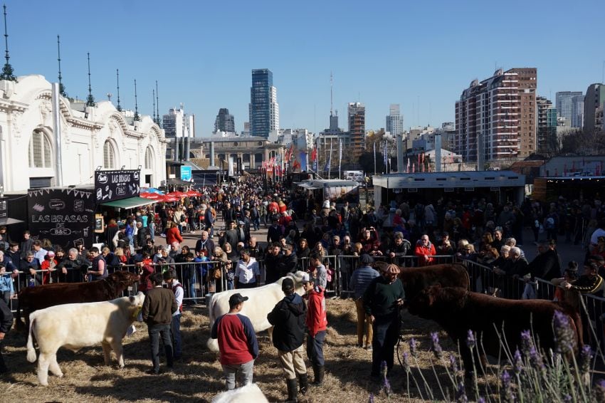 
Multitud. La exposición sirve como vidriera para ganaderos y productores localaes de otros sectores. | Gentileza
   