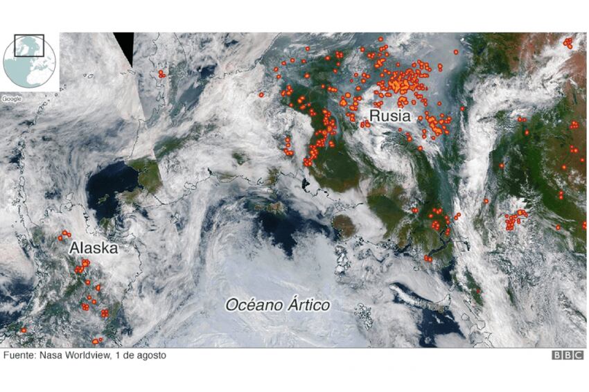 
Imágenes satelitales. | Getty Images
   