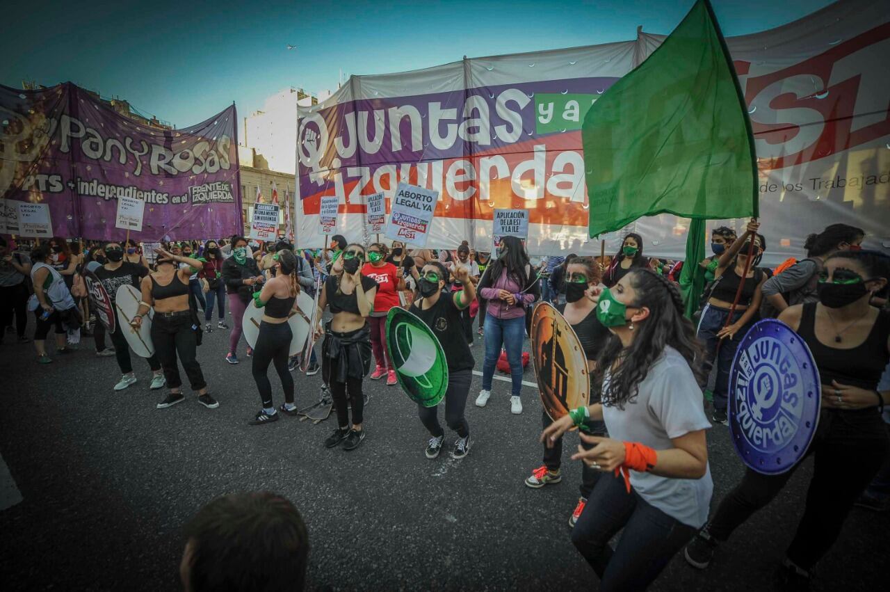 Las integrantes de la Campaña reflexionaron sobre cómo la discusión sobre el aborto legal y otras problemáticas como la violencia de género