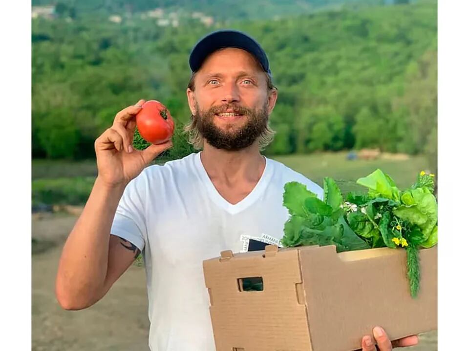 Lyutyi, conocido como “un propagandista de los alimentos crudos” y un entrenador de estilo de vida.