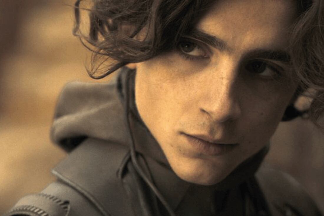 Timothée Chalamet como Paul Atreides. (Warner)