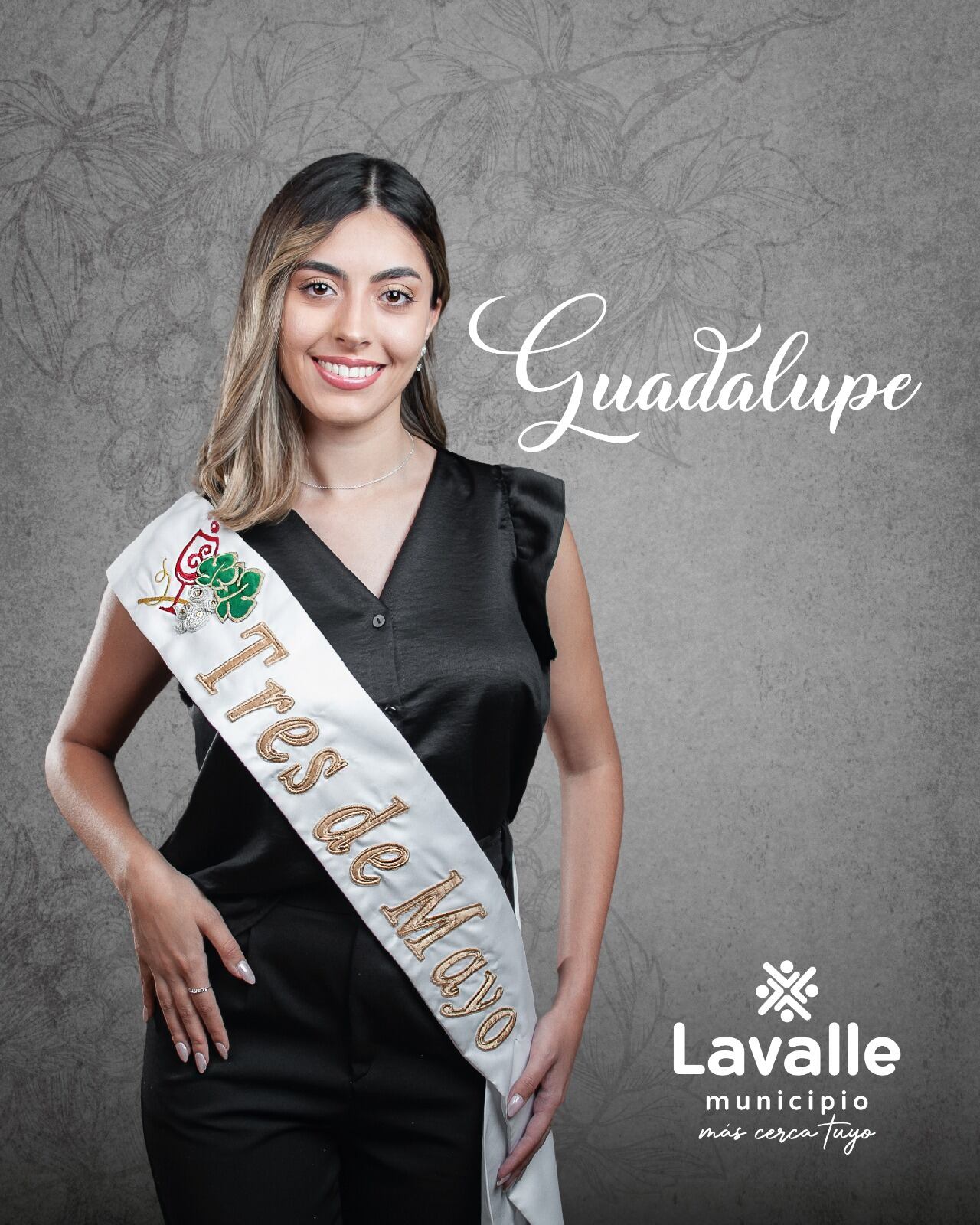 Guadalupe es la representante de Tres de Mayo