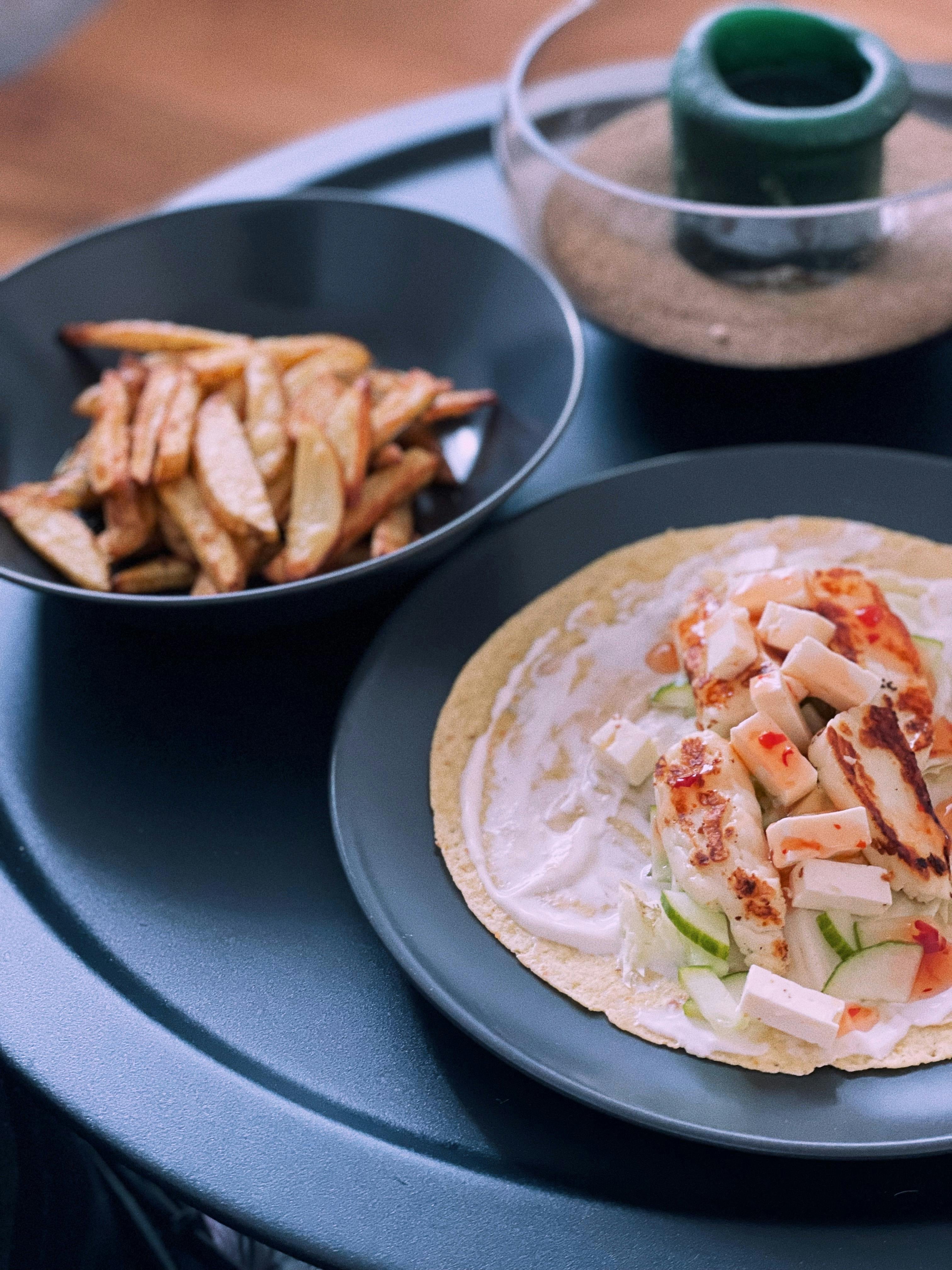 Burritos caseros.