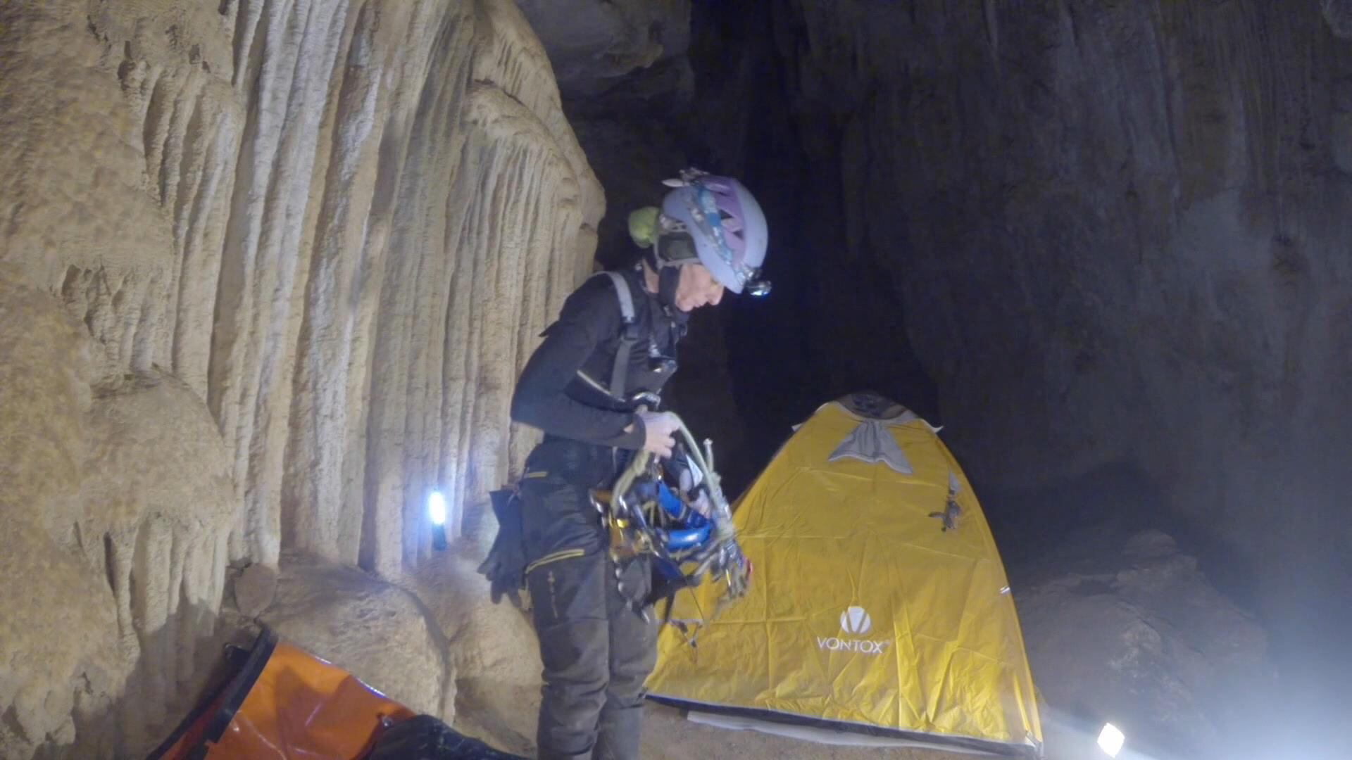 Una deportista española pasó 500 días en una cueva y rompió un récord mundial. / Foto: EFE