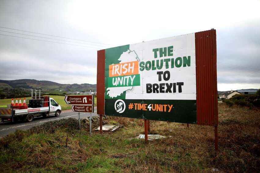 
“Irlandas”. Con el Brexit la frontera estará activa. | AP
   