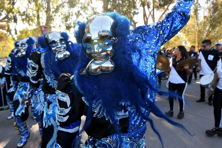 
    Los Diablos en los Caporales, Foto: Claudio Gutierrez / Los Andes
   