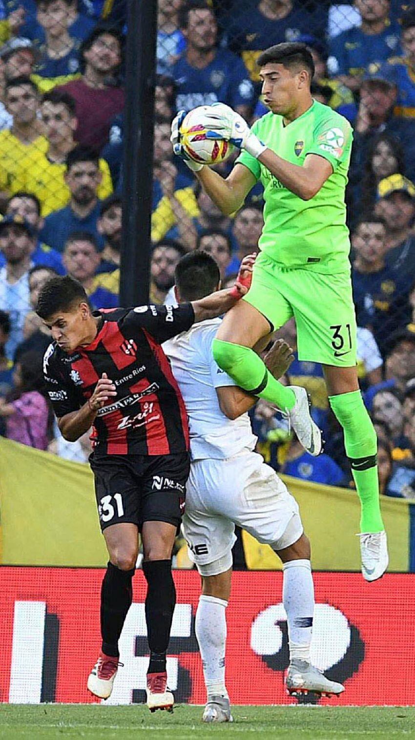 
Con todo. Así regresó Andrada al arco de Boca. ¿Estará en la final contra River? | Télam
   