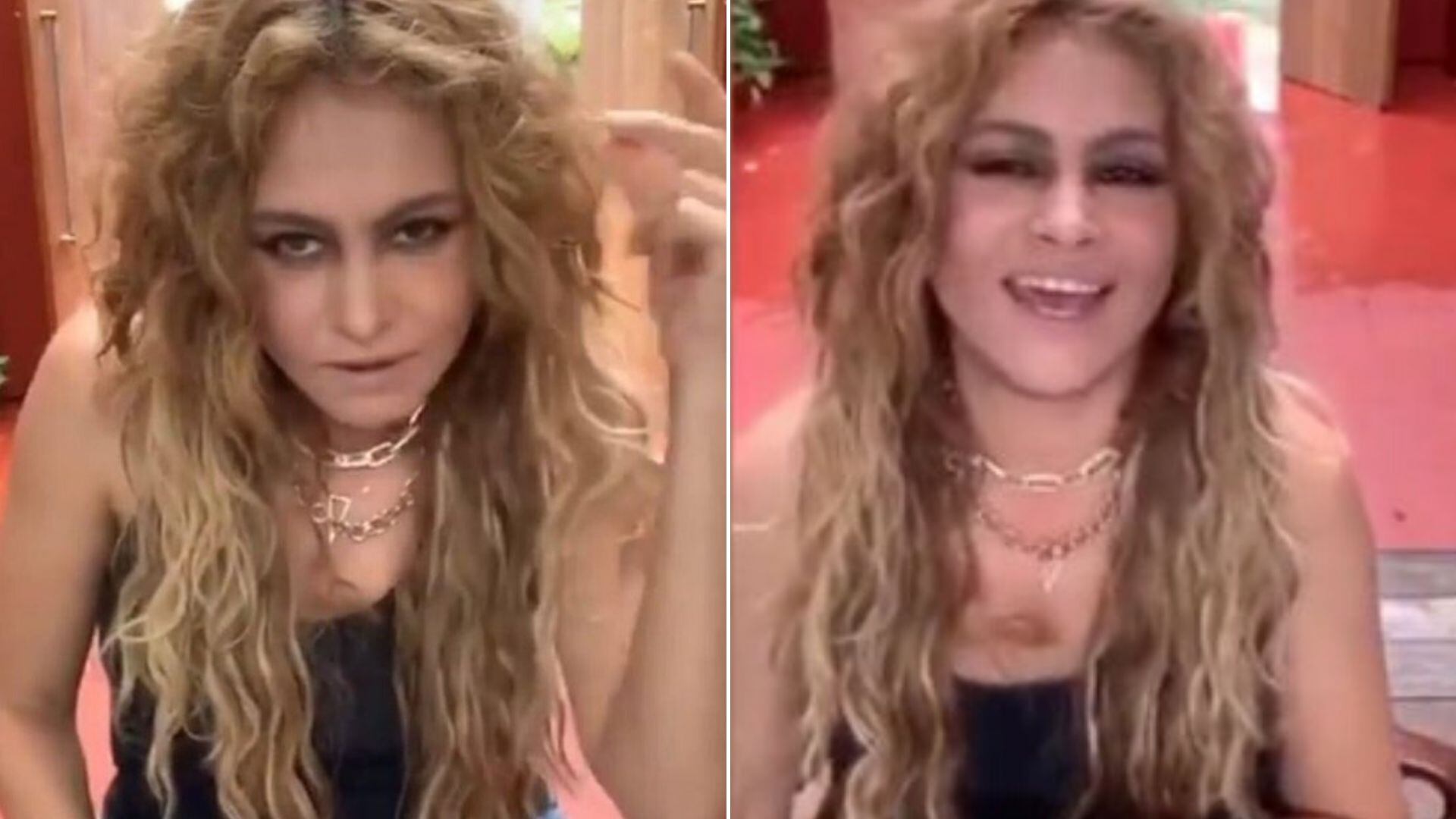 Paulina Rubio hizo una muy poco cuidada transmisión en vivo y sus seguidores la liquidaron