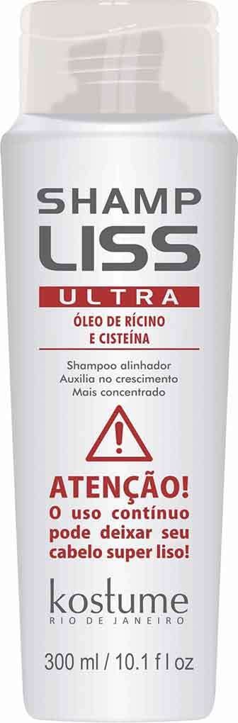 Un shampoo que alisa el pelo
 “Shamp liss ultra” de la marca brasilera Kostume, es un shampoo que actúa en unos minutos y deja el cabello lacio. No tiene formol y su resultado dura hasta el próximo lavado. Lo mejor es que es progresivo y cada vez lo deja más lacio; tu pelo se ve sano, brillante, manejable y disciplinado. Sus componentes son: cisteína, que confiere brillo y aceite de ricino, que hace que crezca más rápido.