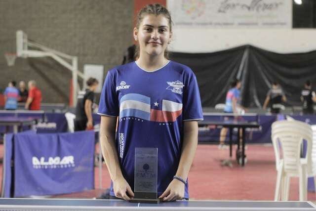 
    Florencia Chirino, la mejor jugadora juvenil de Mendoza en la actualidad e integrante de la Seleción Argentina. / Gentileza.
   