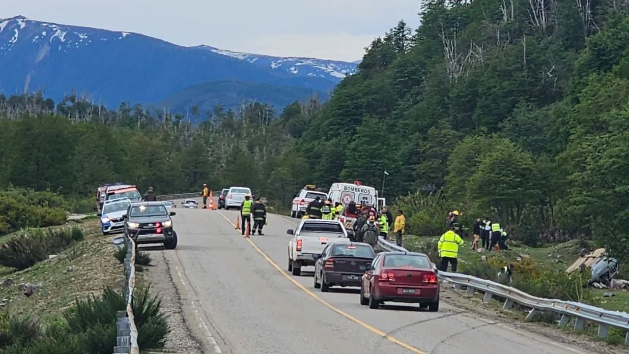 Accidente fatal en la Ruta de los Siete Lagos / Gentileza Realidad Sanmartinense