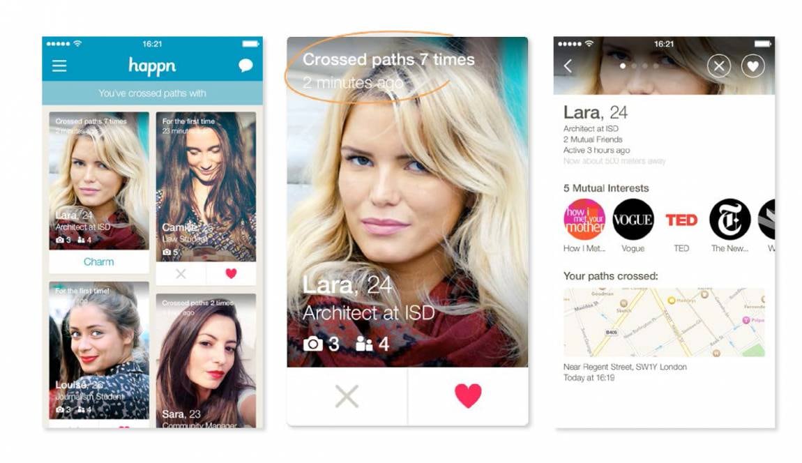 Happn: la app que revive la magia del amor a primera vista