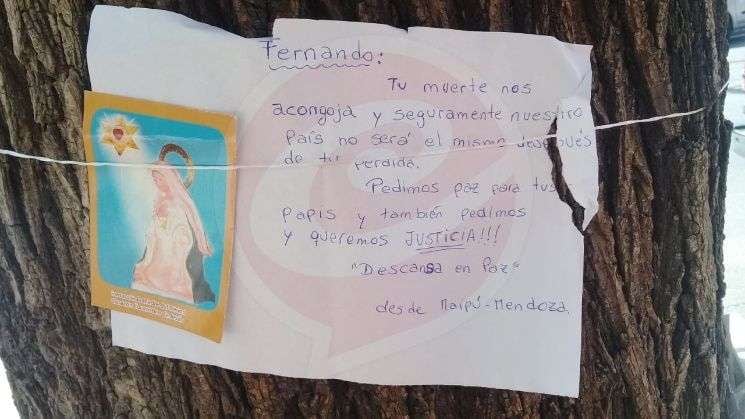 
    La carta de los turistas mendocinos.Foto gentileza Crónica.
   