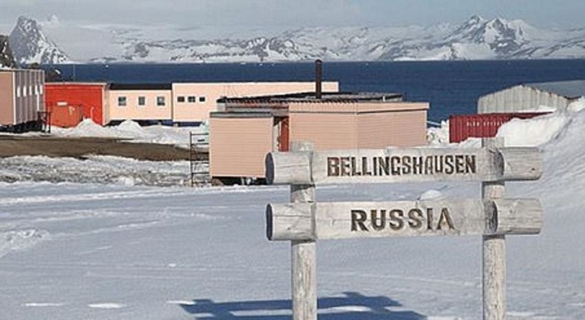 
La base rusa Bellingshausen | Daily Mail
   