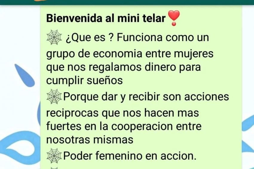 
    Los mensajes que llegan por WhatsApp. / La Nación
   