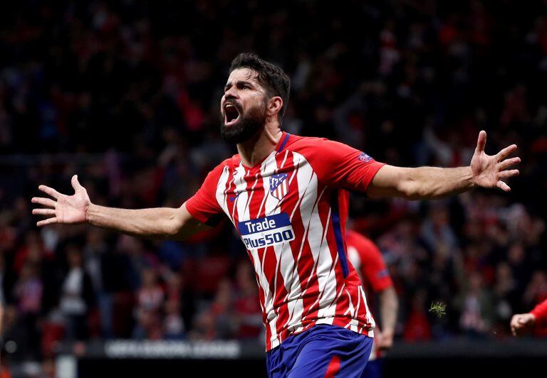 Diego Costa, delantero del Atlético Madrid