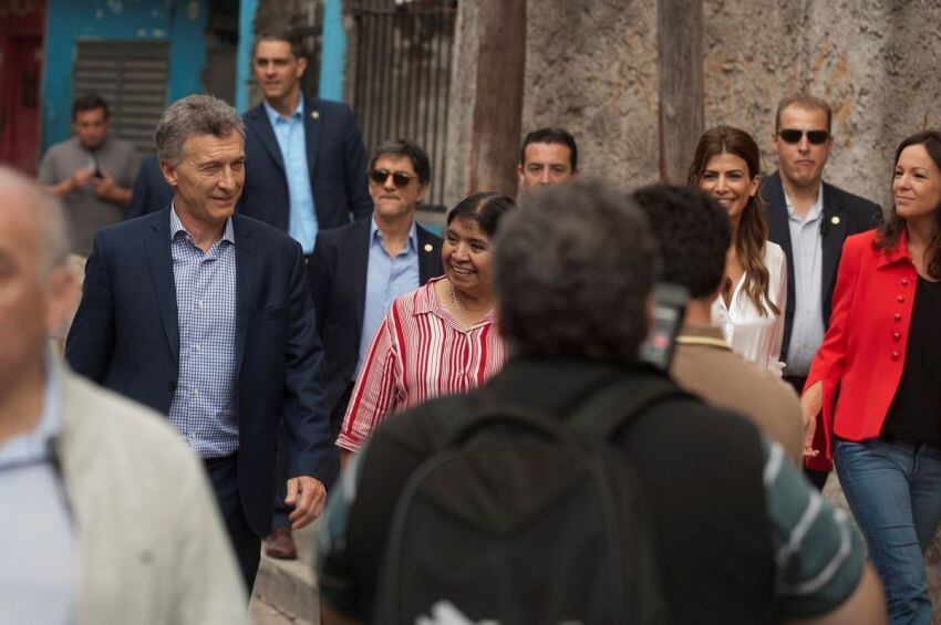 
Macri, Awada y Stanley junto a Barrientos en diciembre de 2018. | Clarín
   