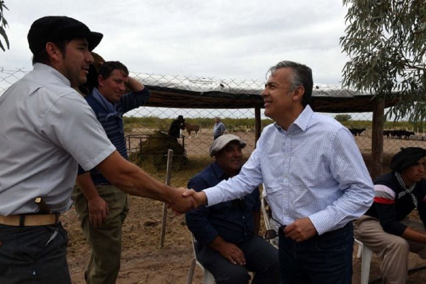 
Cornejo participó del Día de Campo de la Fiesta Nacional de la Ganadería. | Prensa Gobierno de Mendoza
   