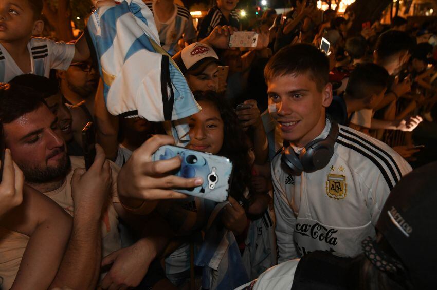 
El mejor jugador en el encuentro de Córdoba, Juan Foyth. | José Gutiérrez / Los Andes
   