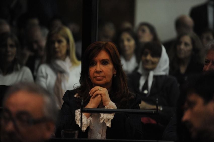 
CFK, en su primer juicio oral. | Foto: Federico López Claro
   