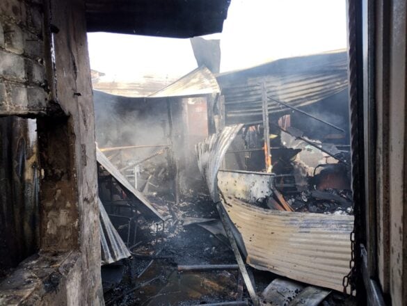 El incendio se produjo el 22 de mayo a las 15 horas y por el momento se desconoce la causa que lo provocó. Foto: Gentileza