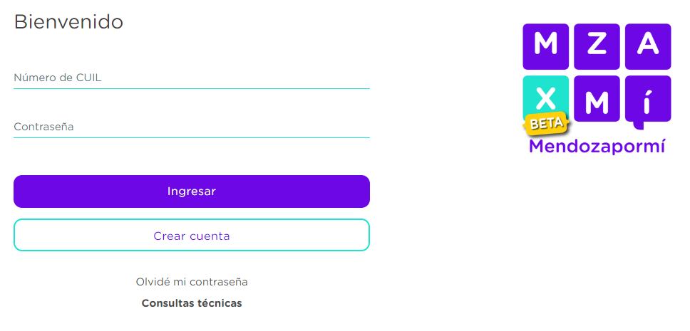 Cómo funciona “Mendoza Por Mí”, la app para hacer trámites digitales y que ya tiene 80.000 usuarios. Foto: Captura Web.