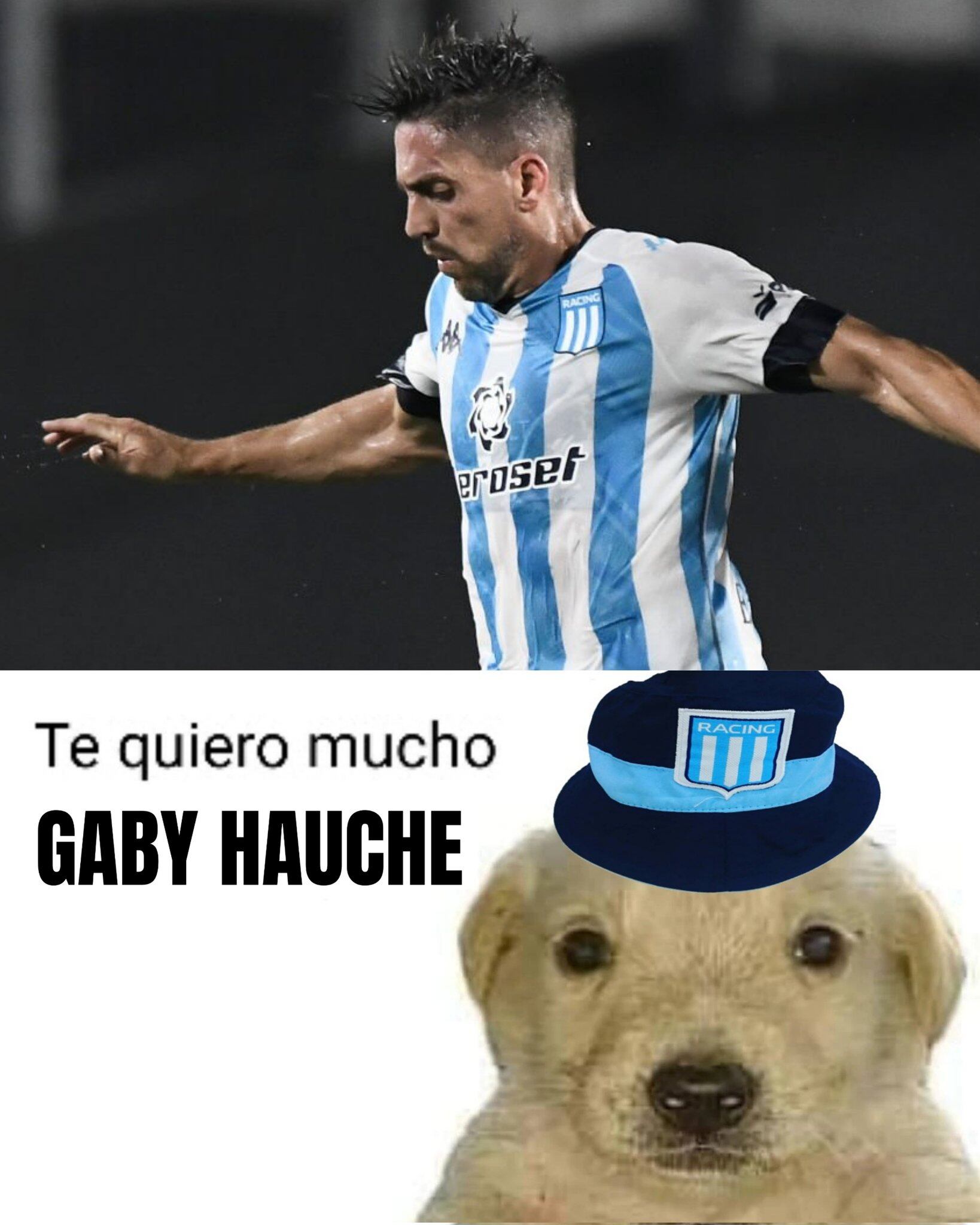 Gabriel Hauche, el héroe de la jornada.