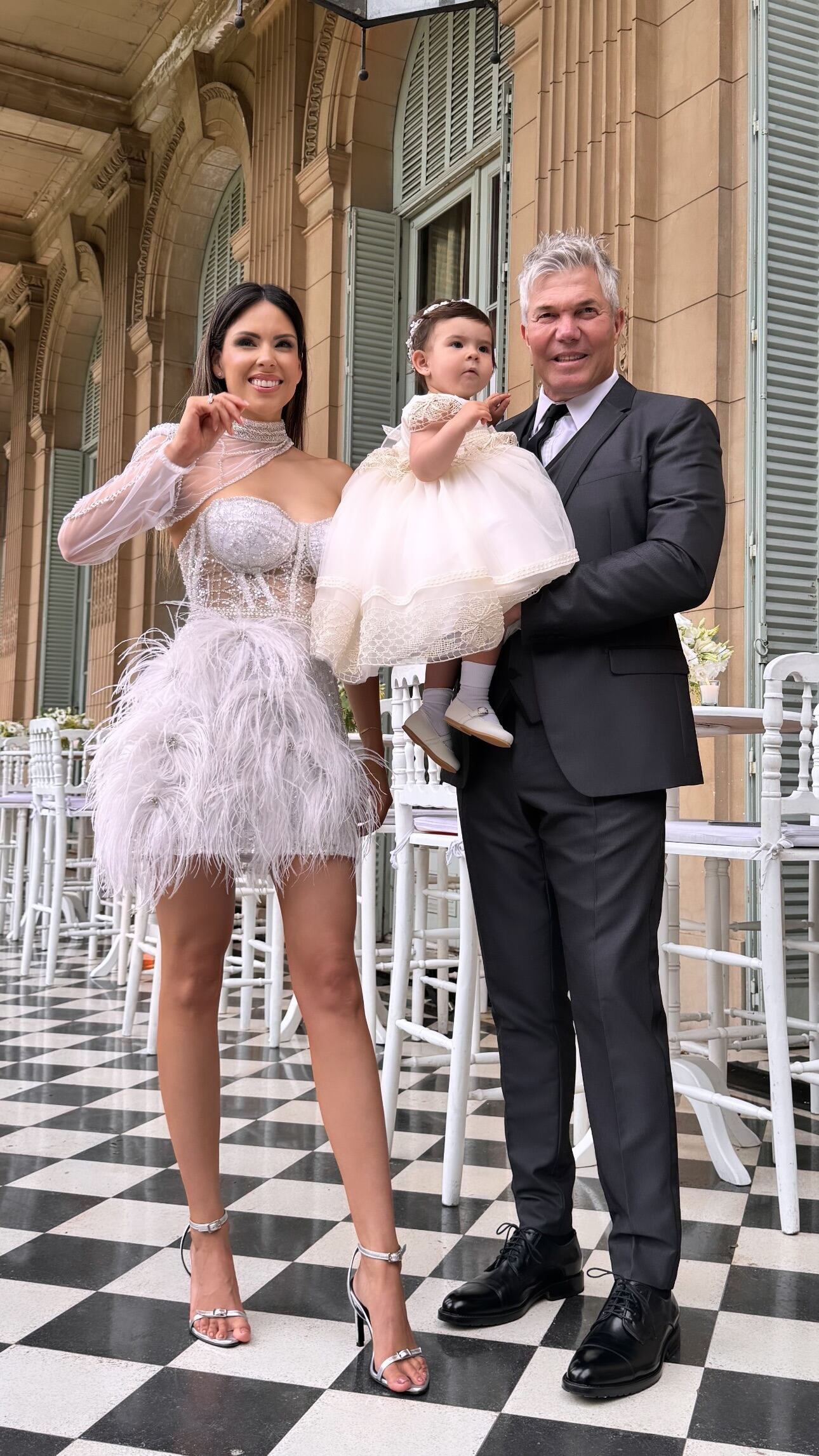 El extravagante cumpleaños de la hija de Barby Franco y Fernando Burlando. Gentileza Instagram.