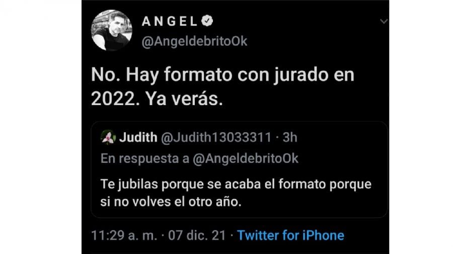 Ángel de Brito sorprendió a todos al anunciar que se jubila de uno de los programas en los que está actualmente