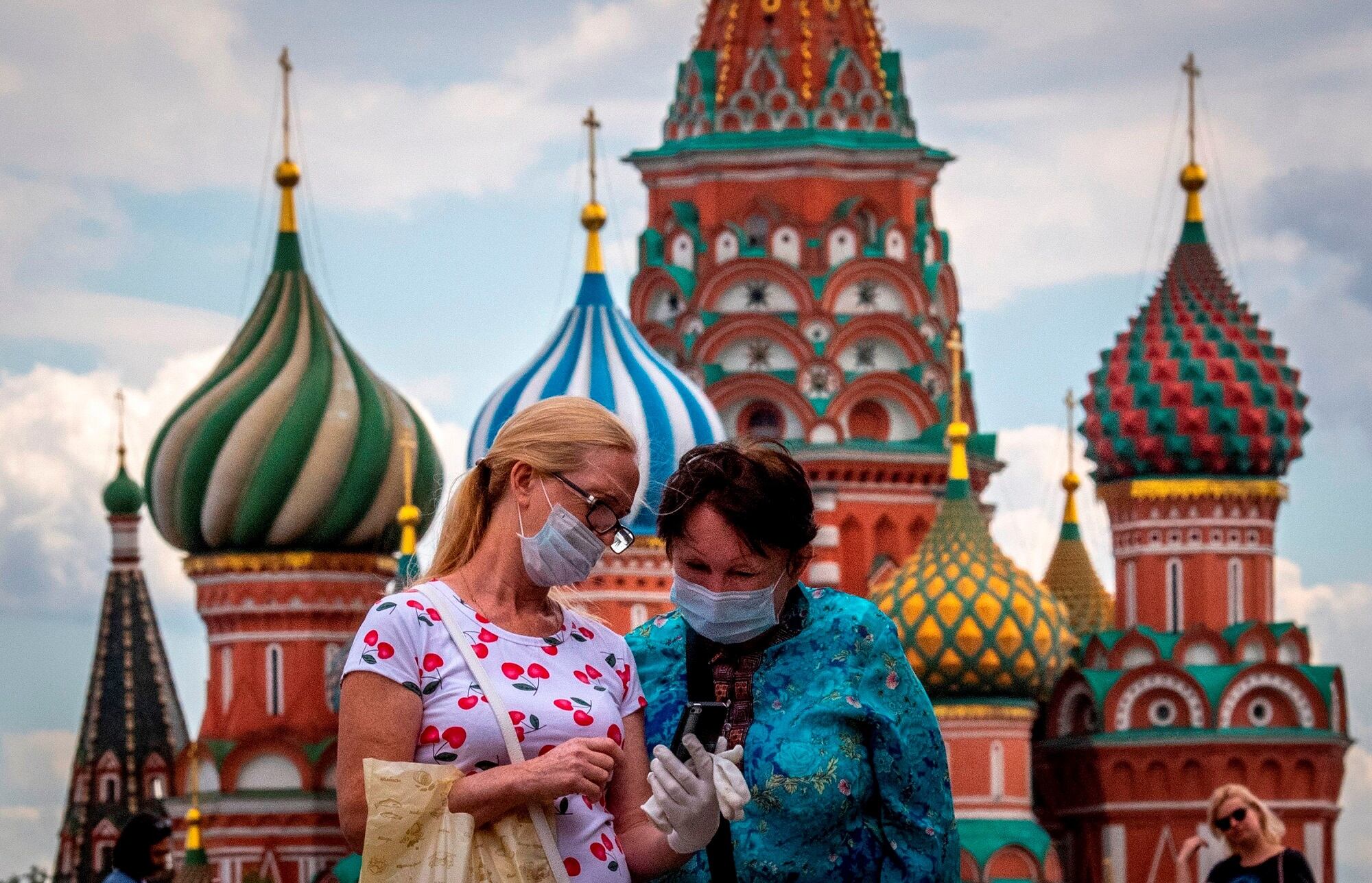 Moscú (Rusia), durante la pandemia de coronavirus - 