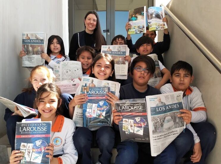 Gero, Migue, Santi, Sofi, Maxi, Luchi, Isa, Ángel, Juan Cruz, acompañados por Melisa Iavarone.

