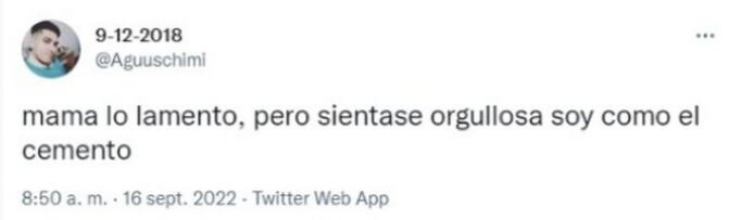 Los tuits del principal sospechoso por el asesinato de María Alejandra Abbondanza.