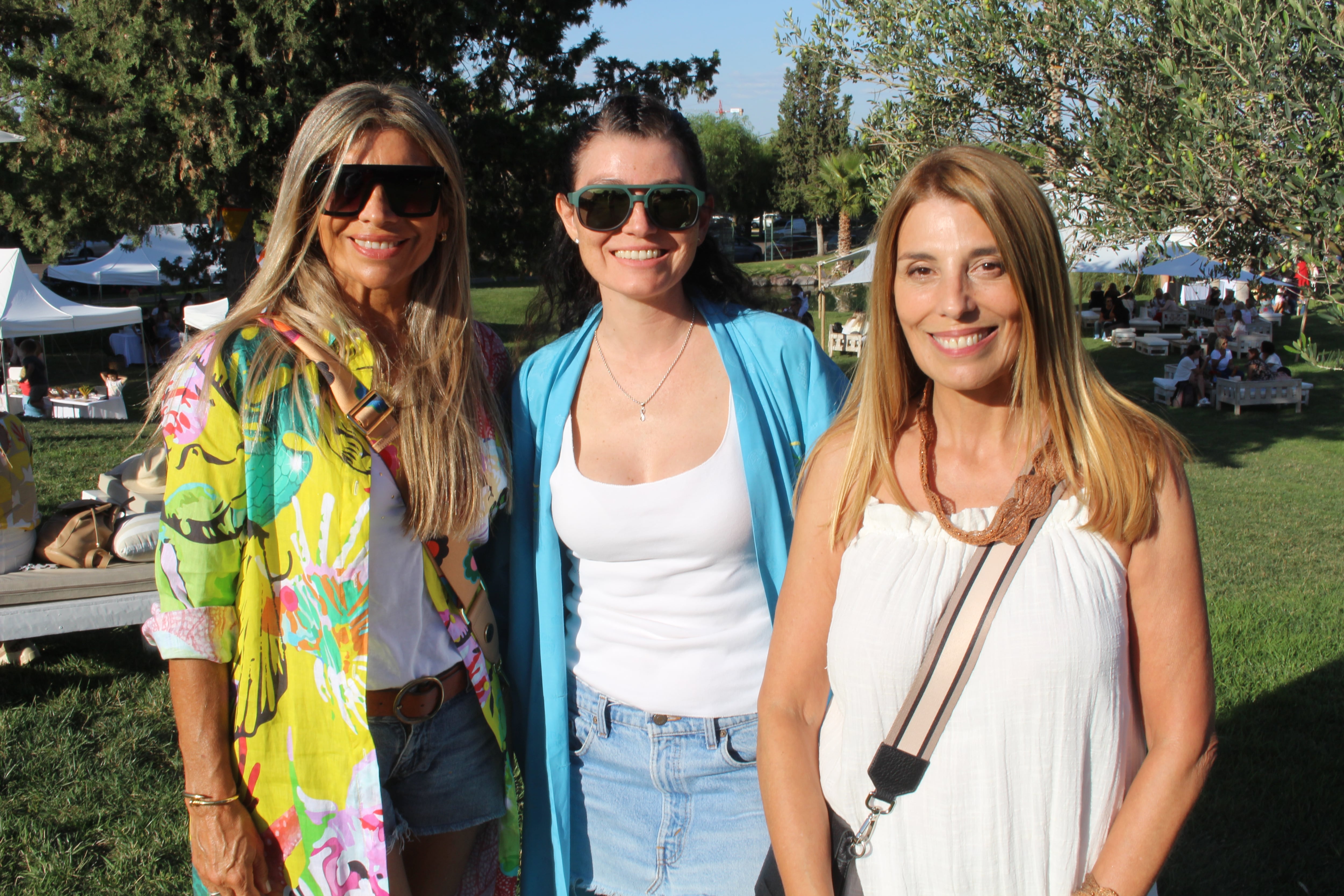 Mercedes Donoso, Andrea Bécares y Sandra Percia.