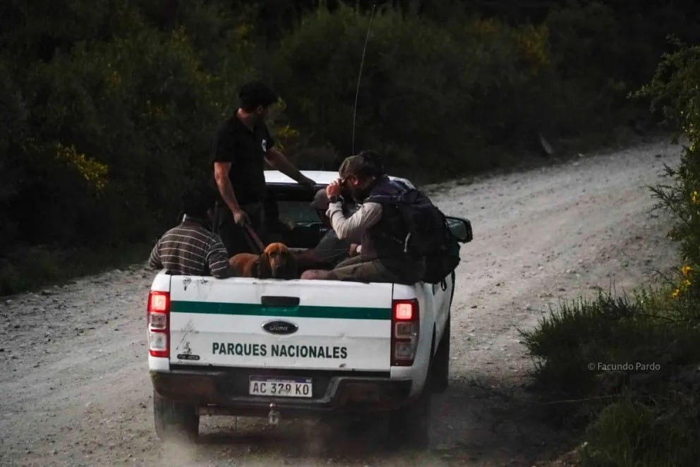 Así encontraron a Bautista, el niño perdido en Bariloche: llanto desconsolado y reencuentro con la familia. Foto: Gentileza El Cordillerano / Facundo Pardo.