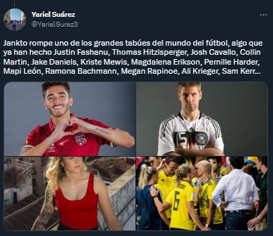 Jugadores que hablaron abiertamente de su sexualidad