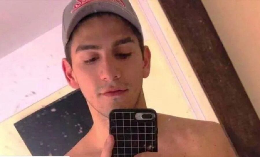 Eric Torales, el joven con COVID-19 que fue a una fiesta y causó la muerte a su abuelo.